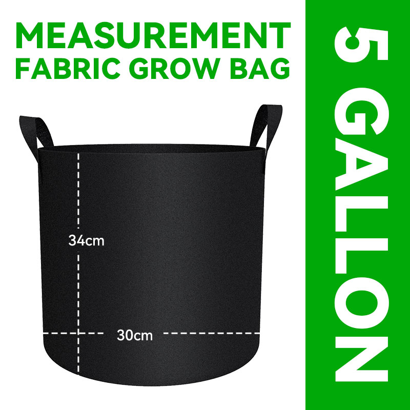 Sacs de culture avec rabat 10 gallons, pot de fleurs avec poignées et fenêtre de récolte pour pommes de terre, tomates et légumes, noir et gris