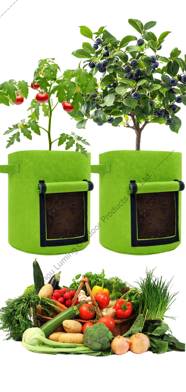 Grow Bags with 2 Flaps