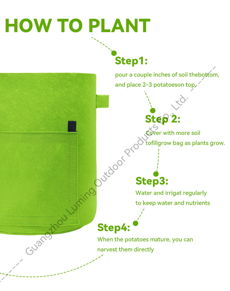 Grow Bags with Handles