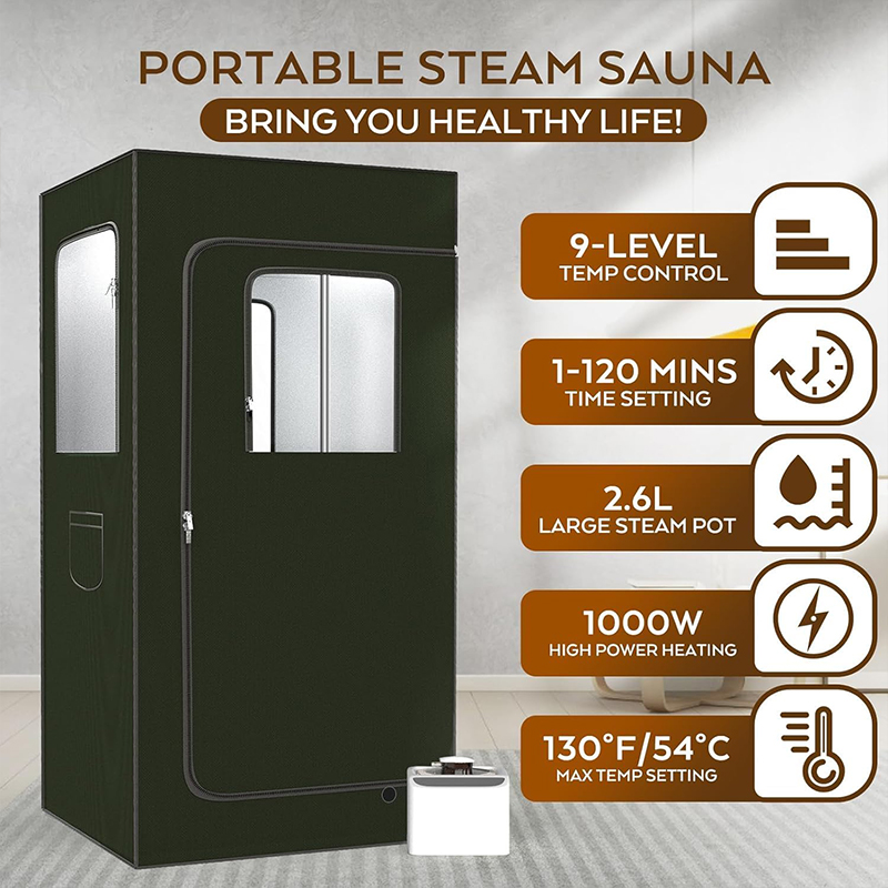Red Light Steam Sauna