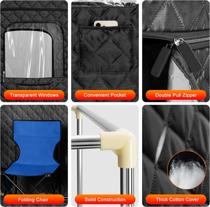 Full Size Sauna Tent Kit