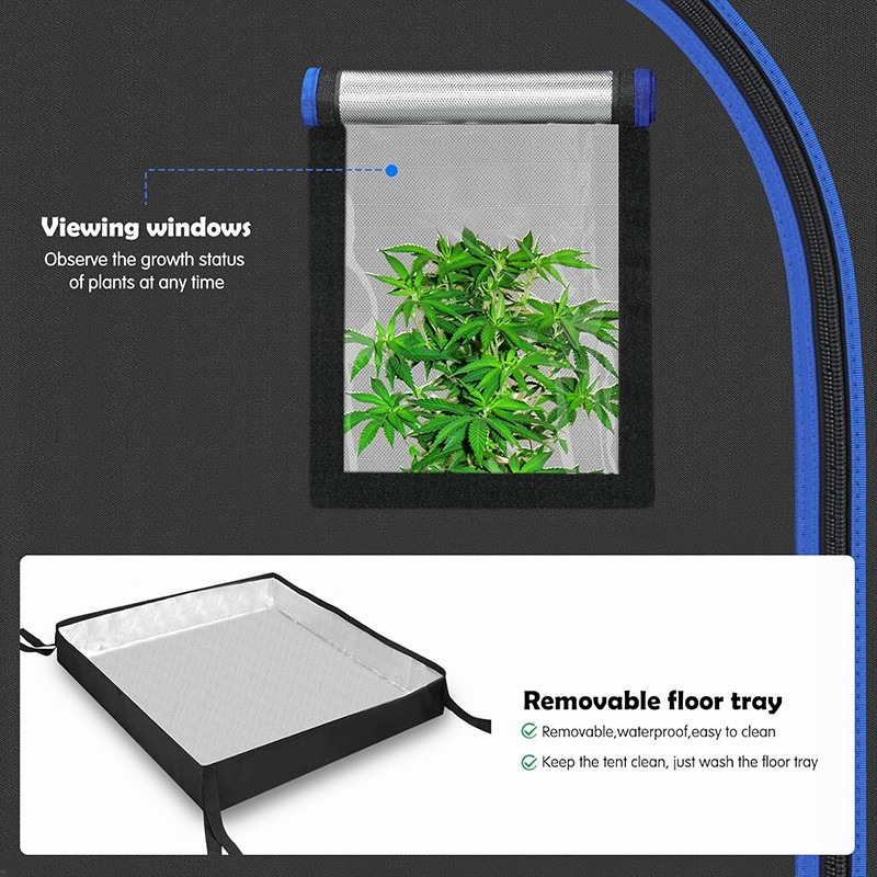 Growing Dark Room with Heavy Duty