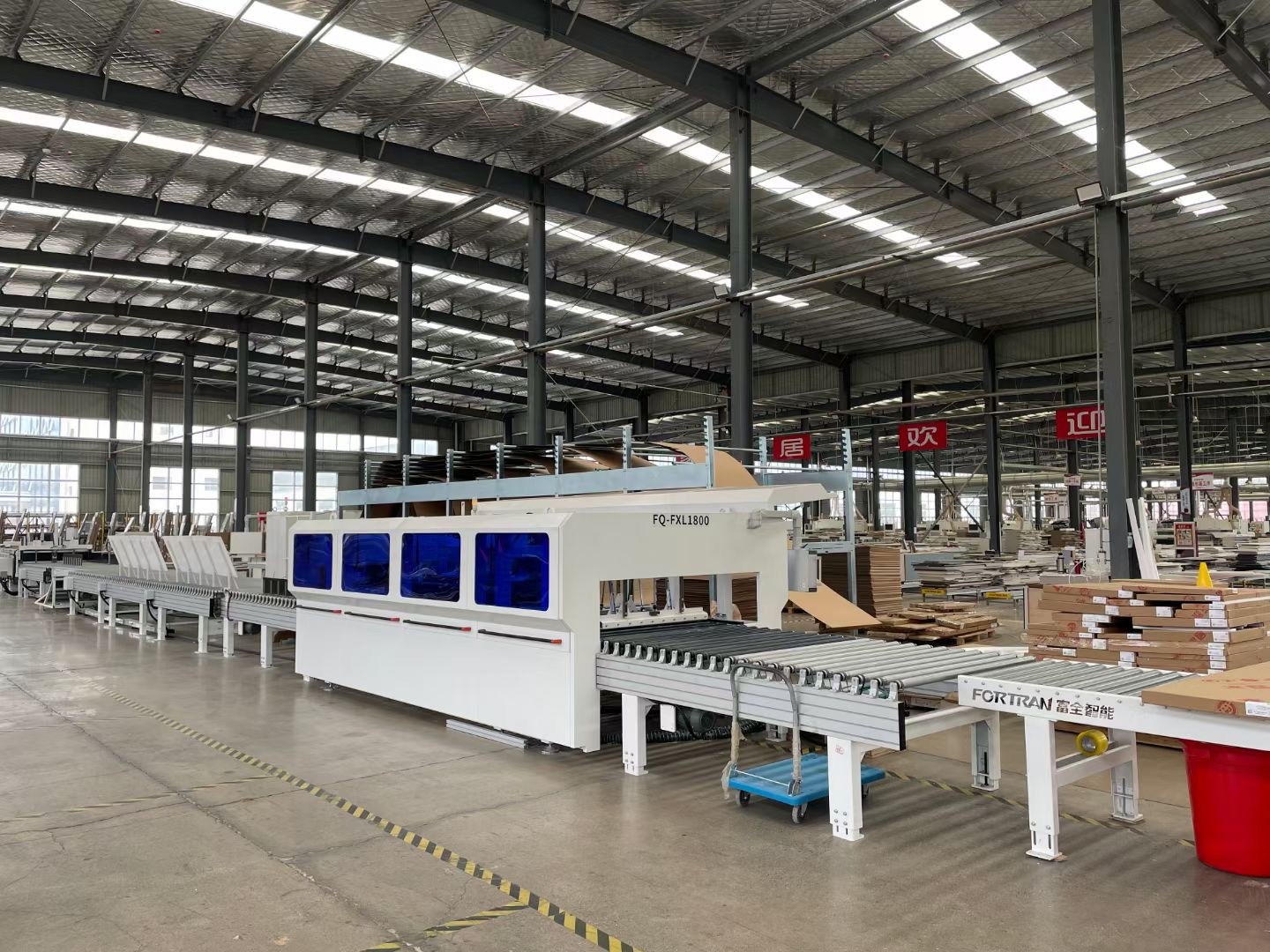 Packaging line
