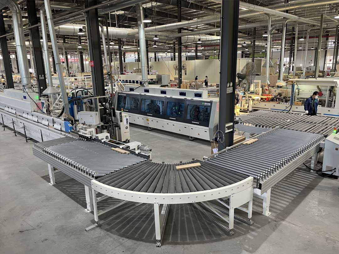 Customer implementation case of edge banding machine connection Customer implementation case of edge banding machine connection