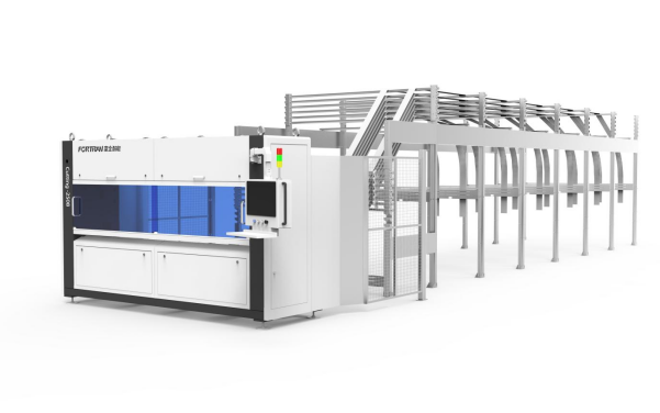 Sealing packaging production line