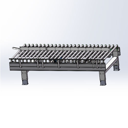Complete panel packaging production line