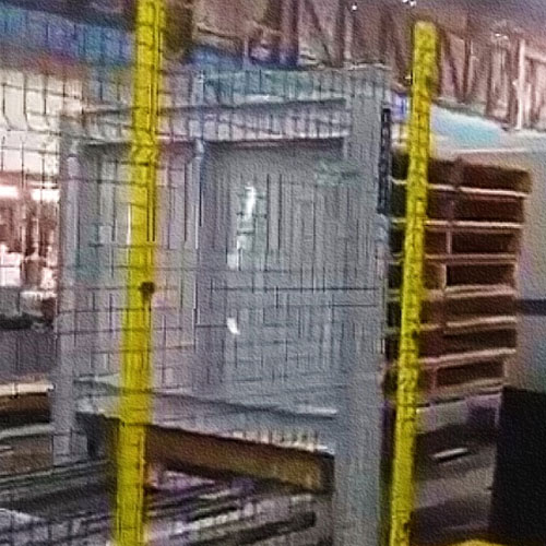 Complete panel packaging production line