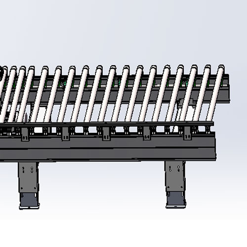 Complete panel packaging production line