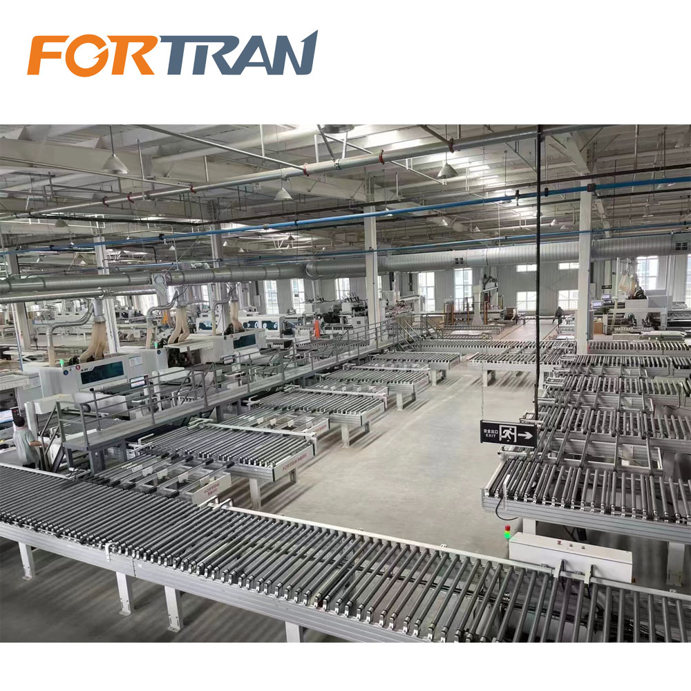 Linea di perforazione automatica a sei lati per pannelli