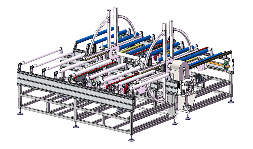 Panel Roller Conveyor System