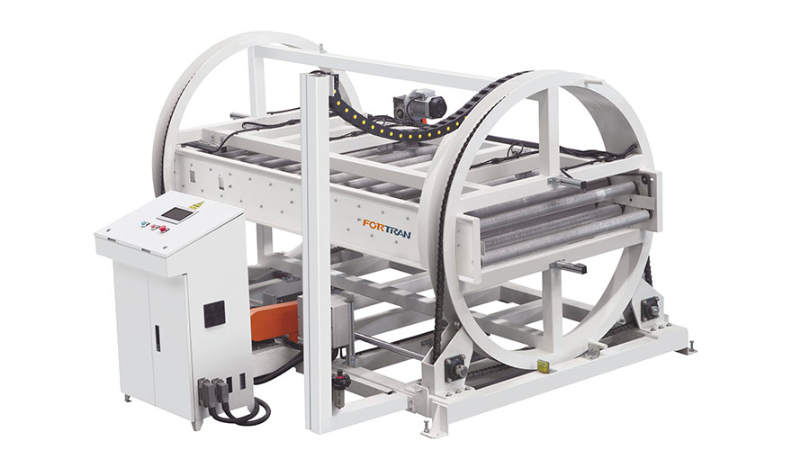 panel flipping machine