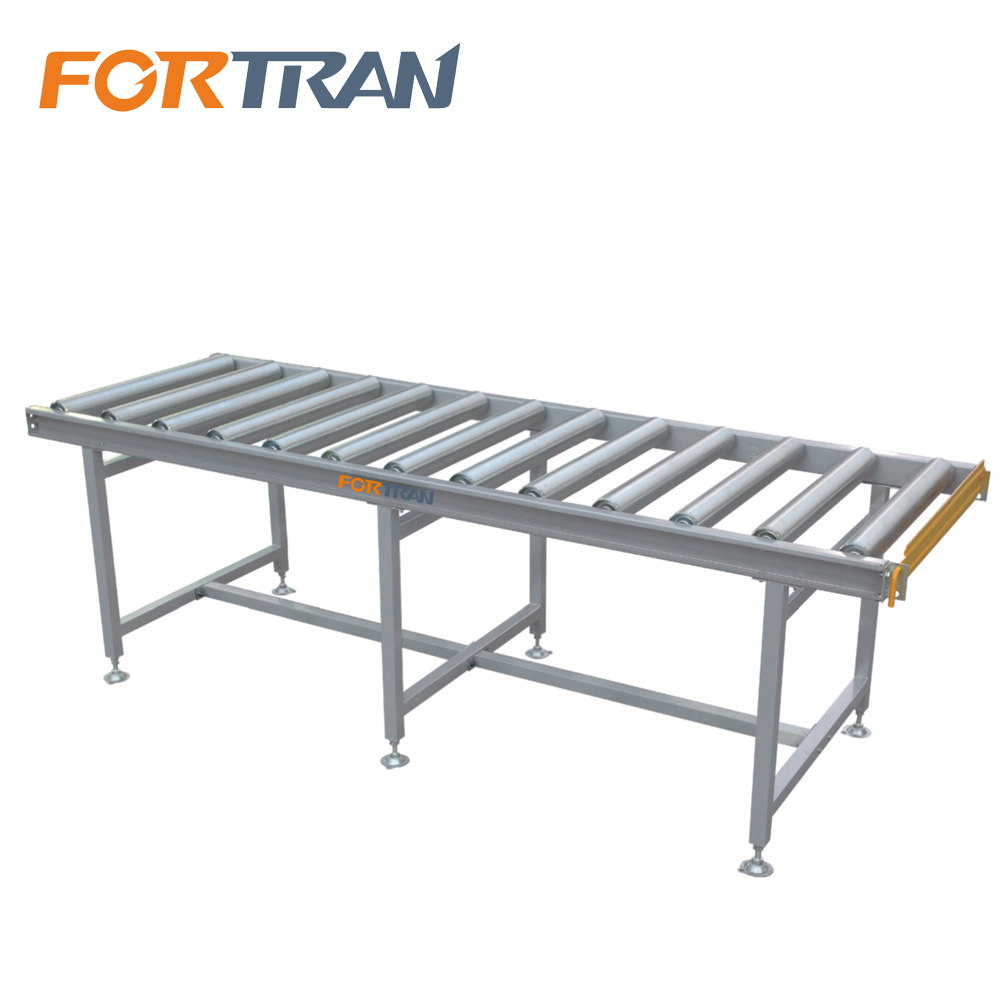Unpowered drum conveyor line