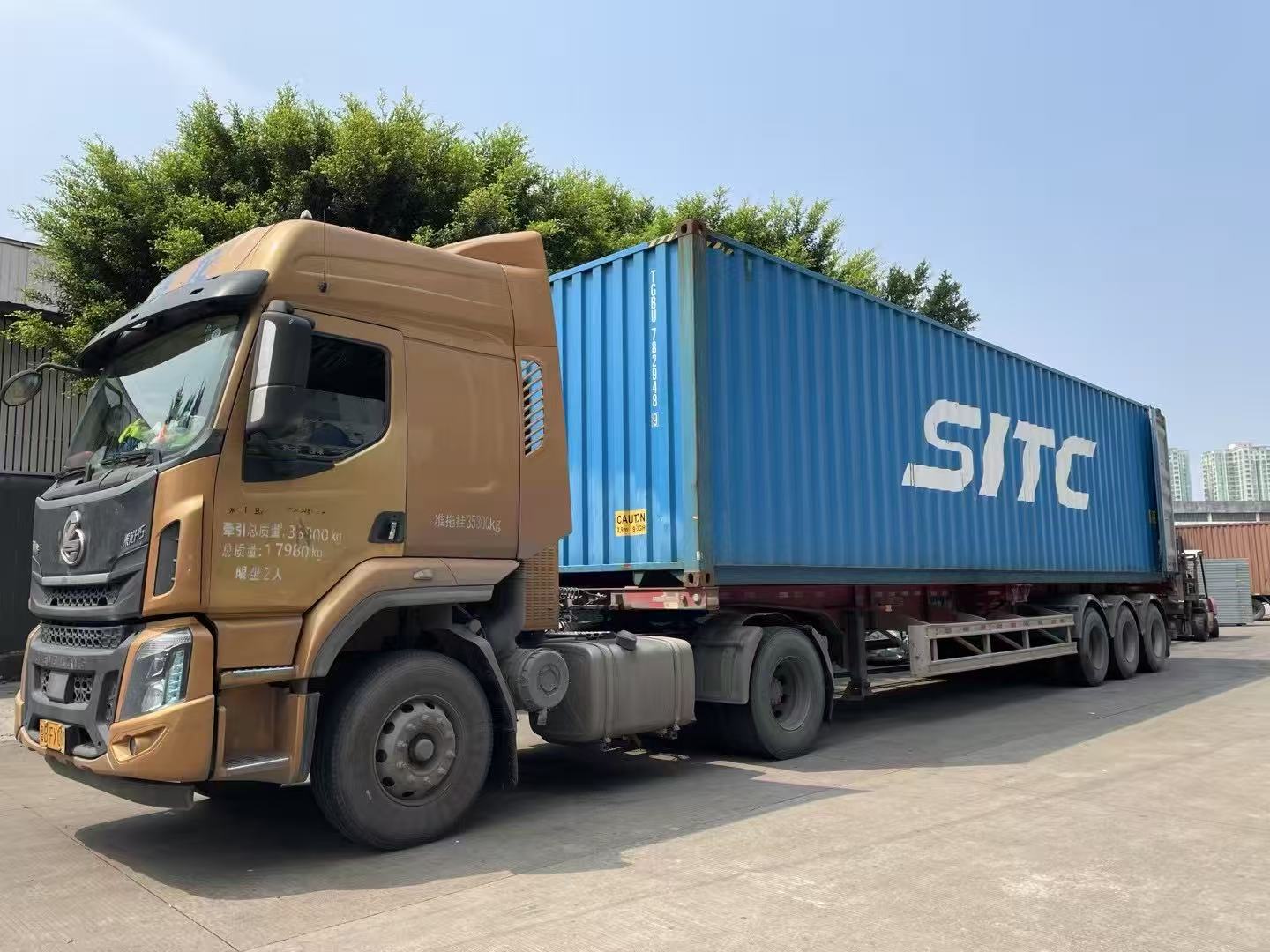 the Panel Roller Conveyor System is being shipped