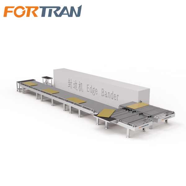 edgebander return conveyor