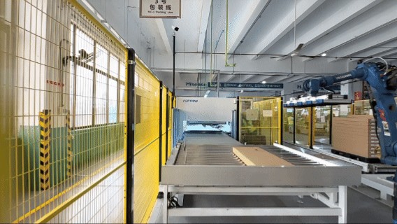 automated furniture production line