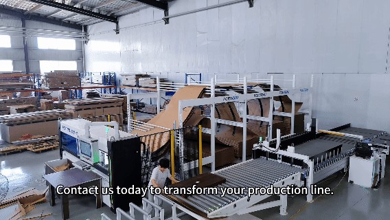 automated furniture production line