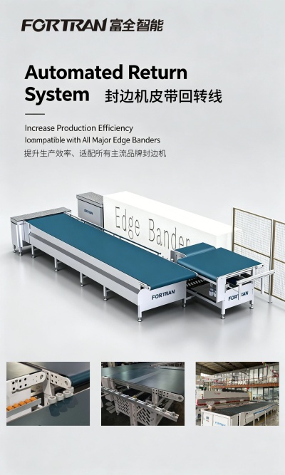 Belt Return Line for Edge Bander
