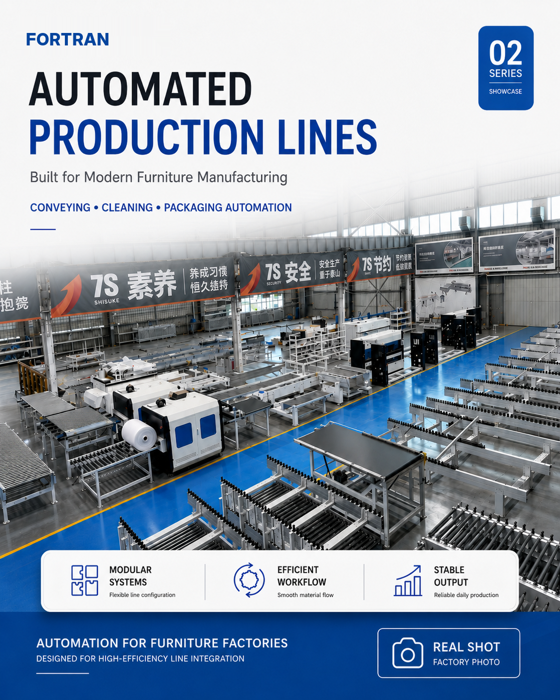 Manufacturer of woodworking automation production line