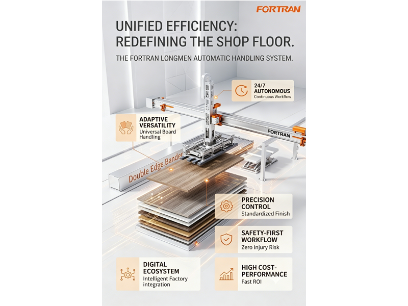 Tired of slow manual loading & unloading? Upgrade with FORTRAN's intelligent gantry system