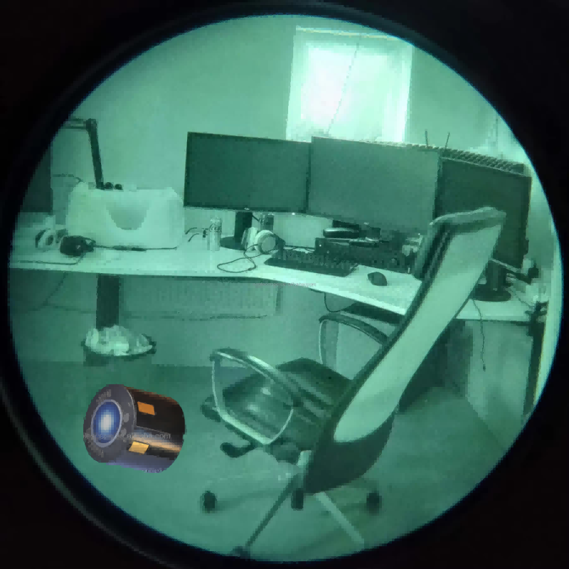 White Phosphor Night Vision Intensifier Tubes