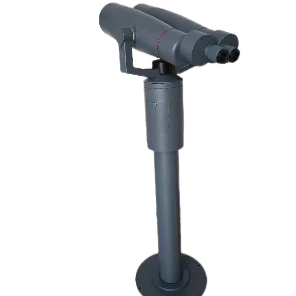 Coin Operated Telescope For Scenic Viewing