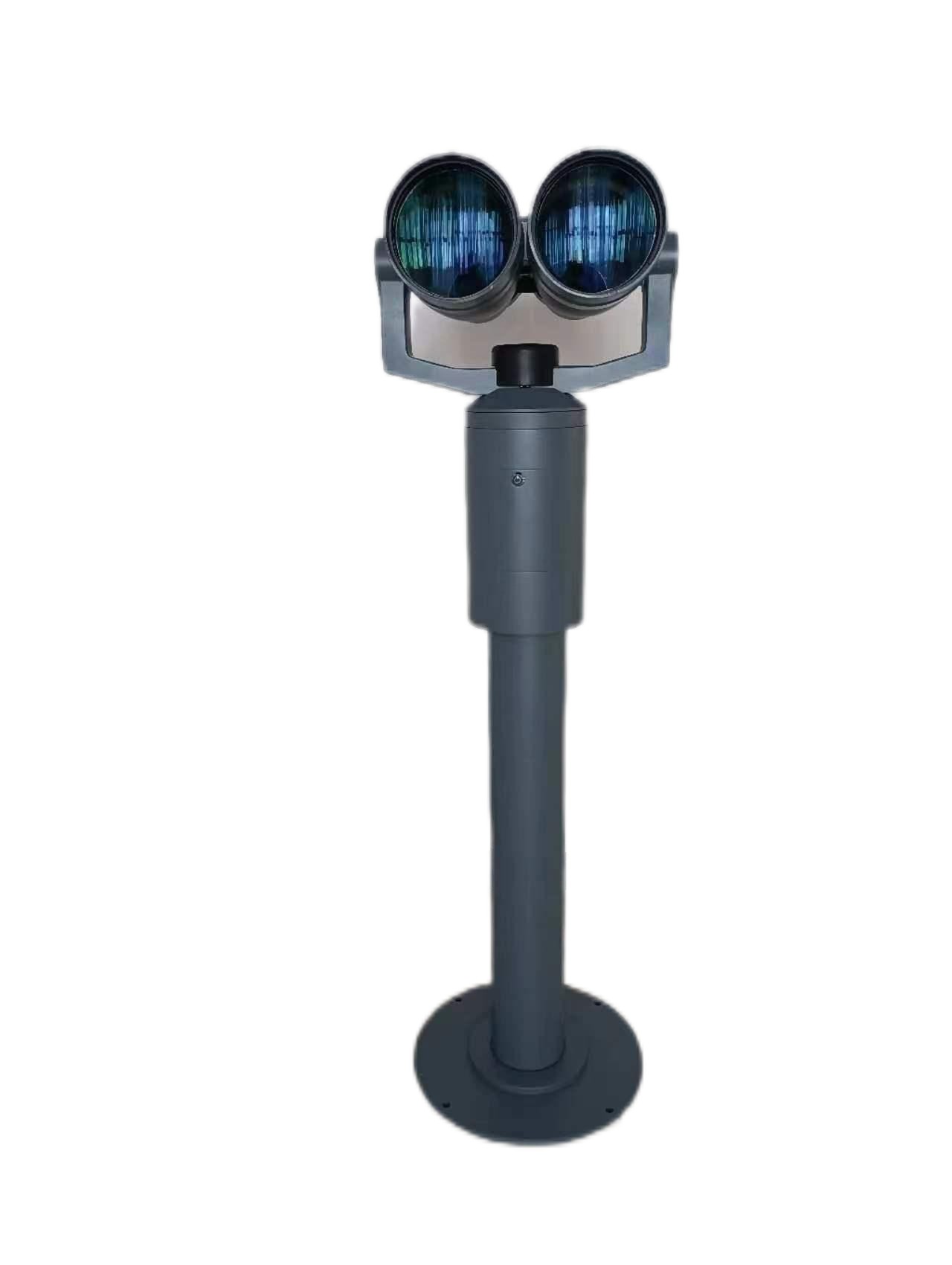 Coin Operated Telescope For Scenic Viewing
