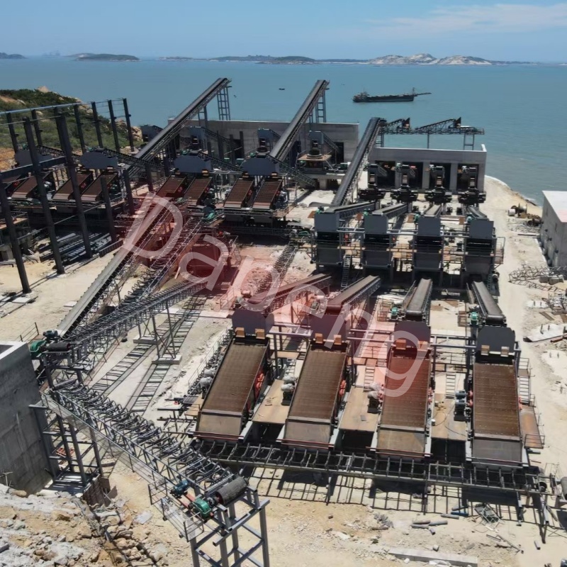 Comprehensive production line of large granite high standard sand aggregate and manufactured sand