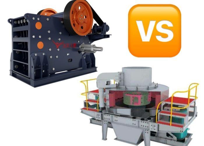 Jaw Crusher (primary crushing equipment) vs. Impact Crusher sand-making and shaping equipment: How to Choose?