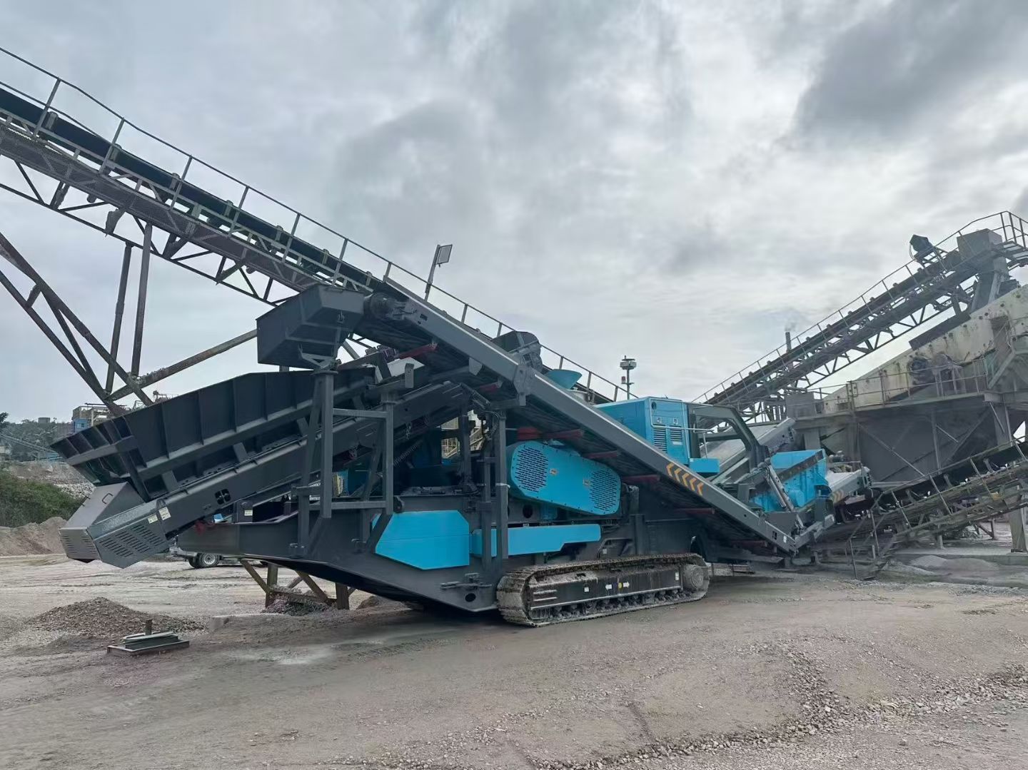 impact mobile crushing plant
