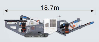 tracked-mounted mobile crusher