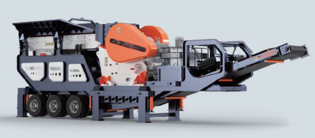 Дробильная установка первичного дробления на колесном шасси