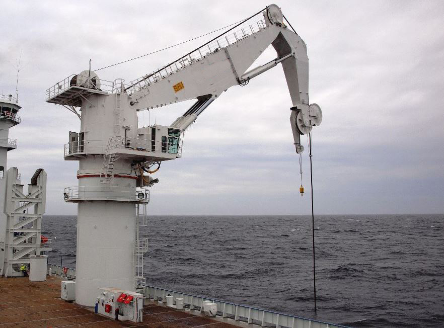Marine Foldable Knuckle Boom Cranes