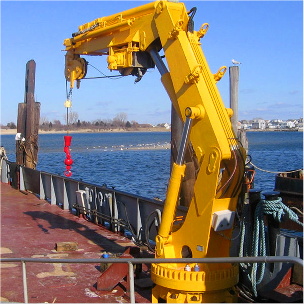 Marine Foldable Knuckle Boom Cranes