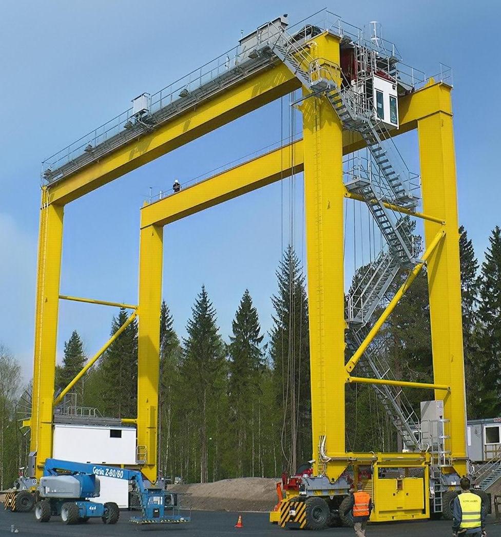 rubber tired gantry crane for sale