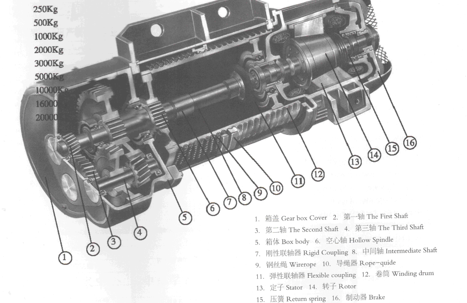 electric hoist with remote control