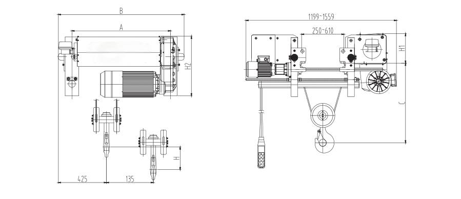 electric hoist trolley