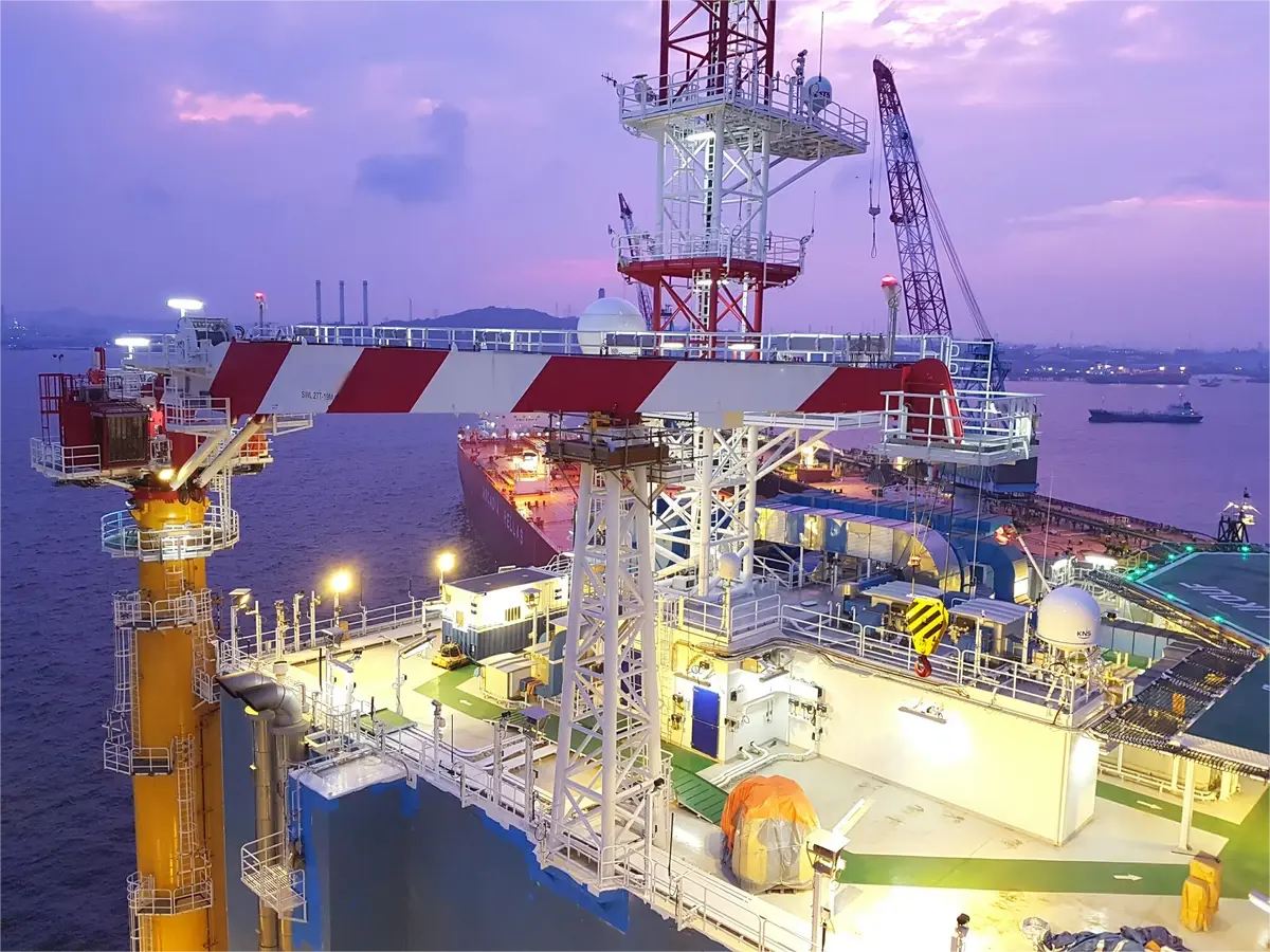 marine crane