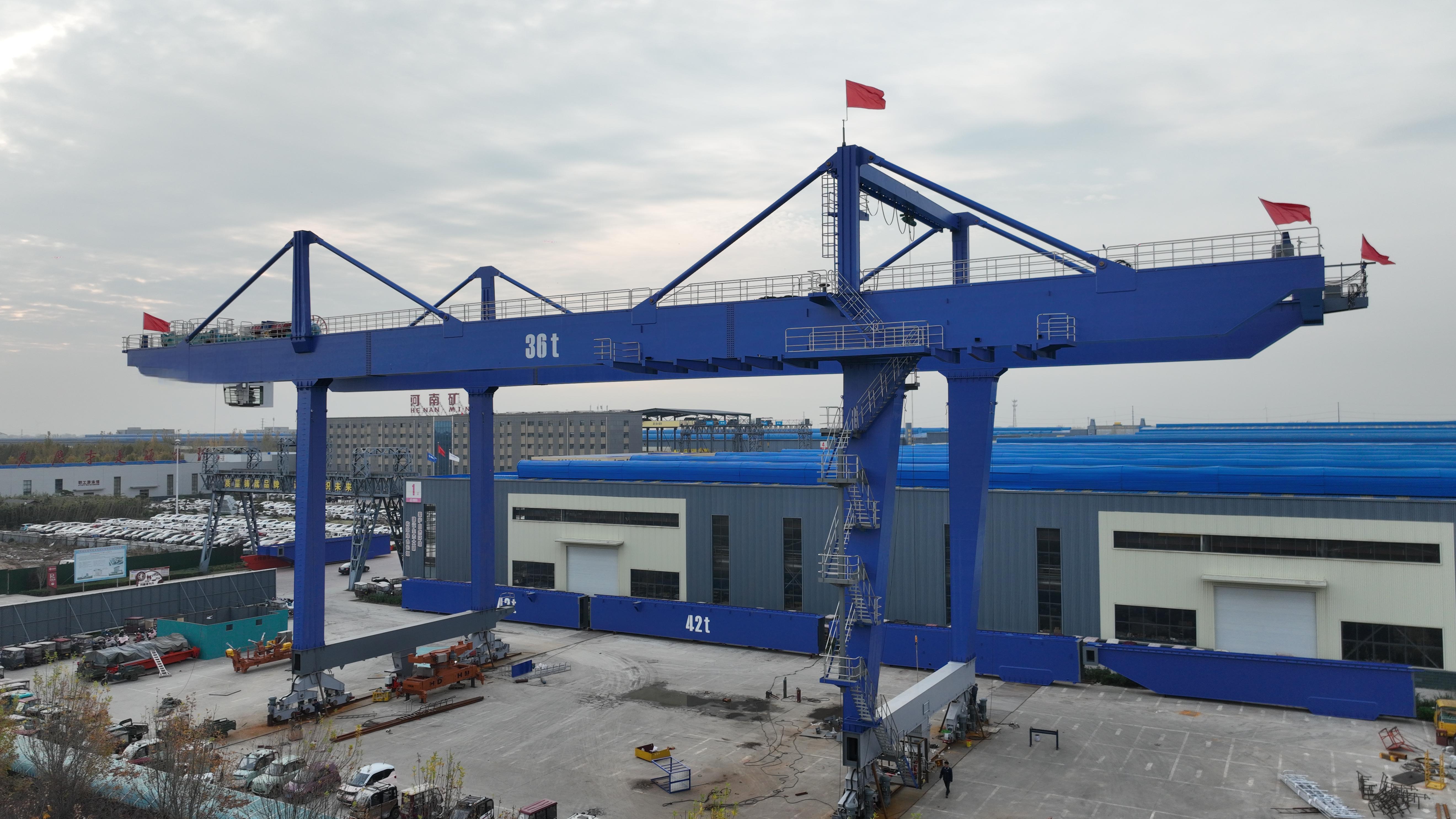 Supply Rail Mounted Container Gantry Crane Wholesale Factory - JINGHE CRANE