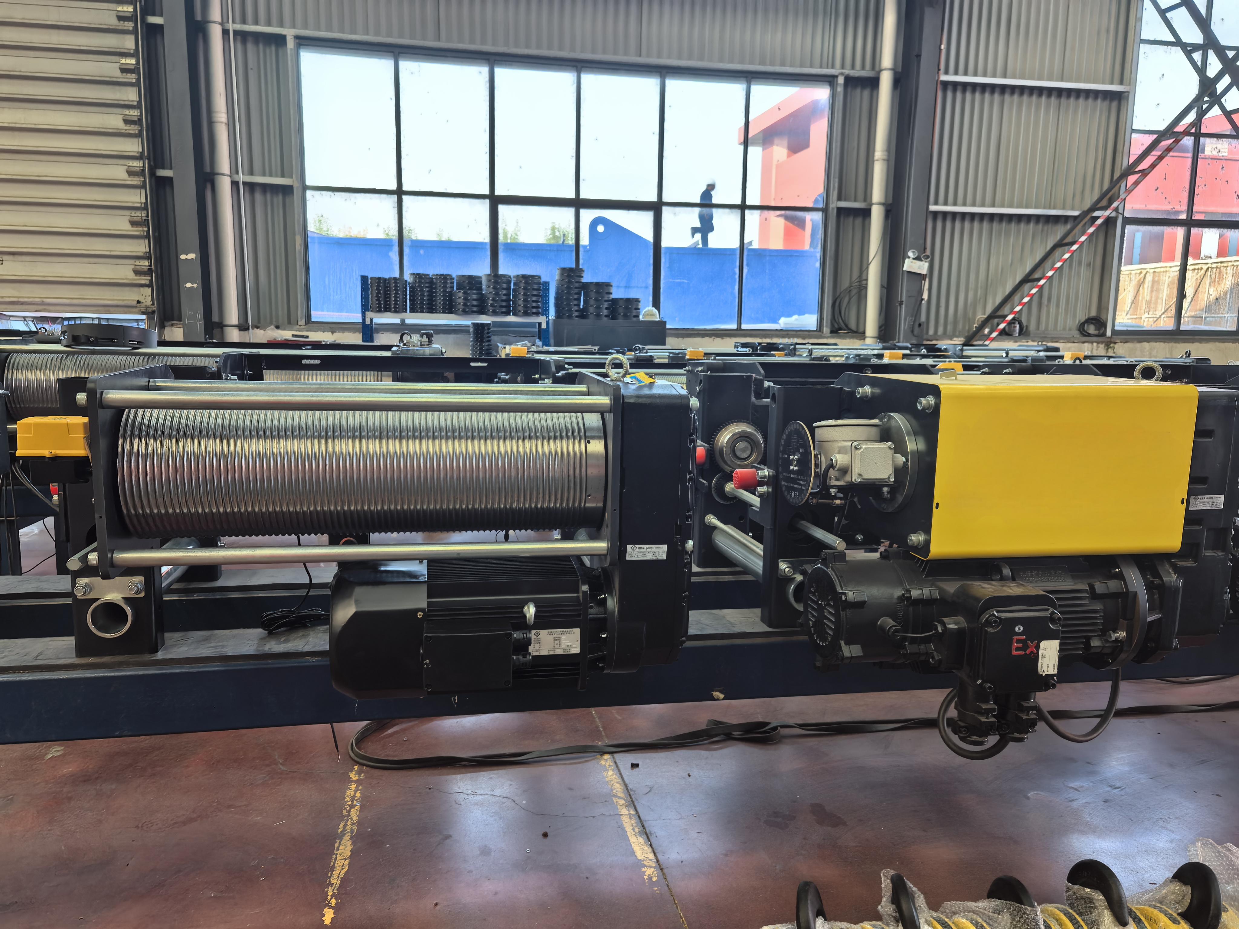 Henan Jinghe's leading product: electric hoist