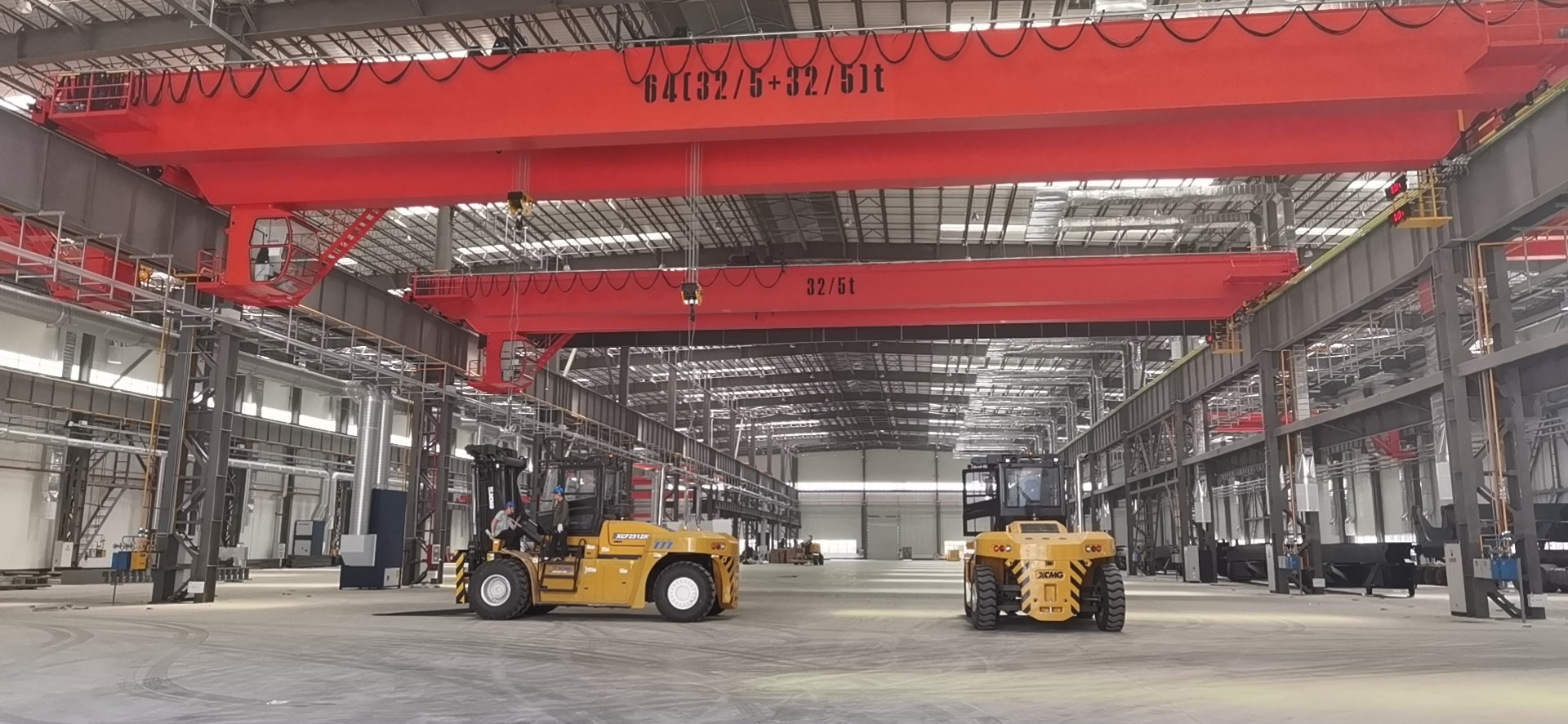 Aplicação de ponte rolante de viga única em fábrica no Quênia