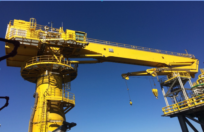 marine davit crane for sale