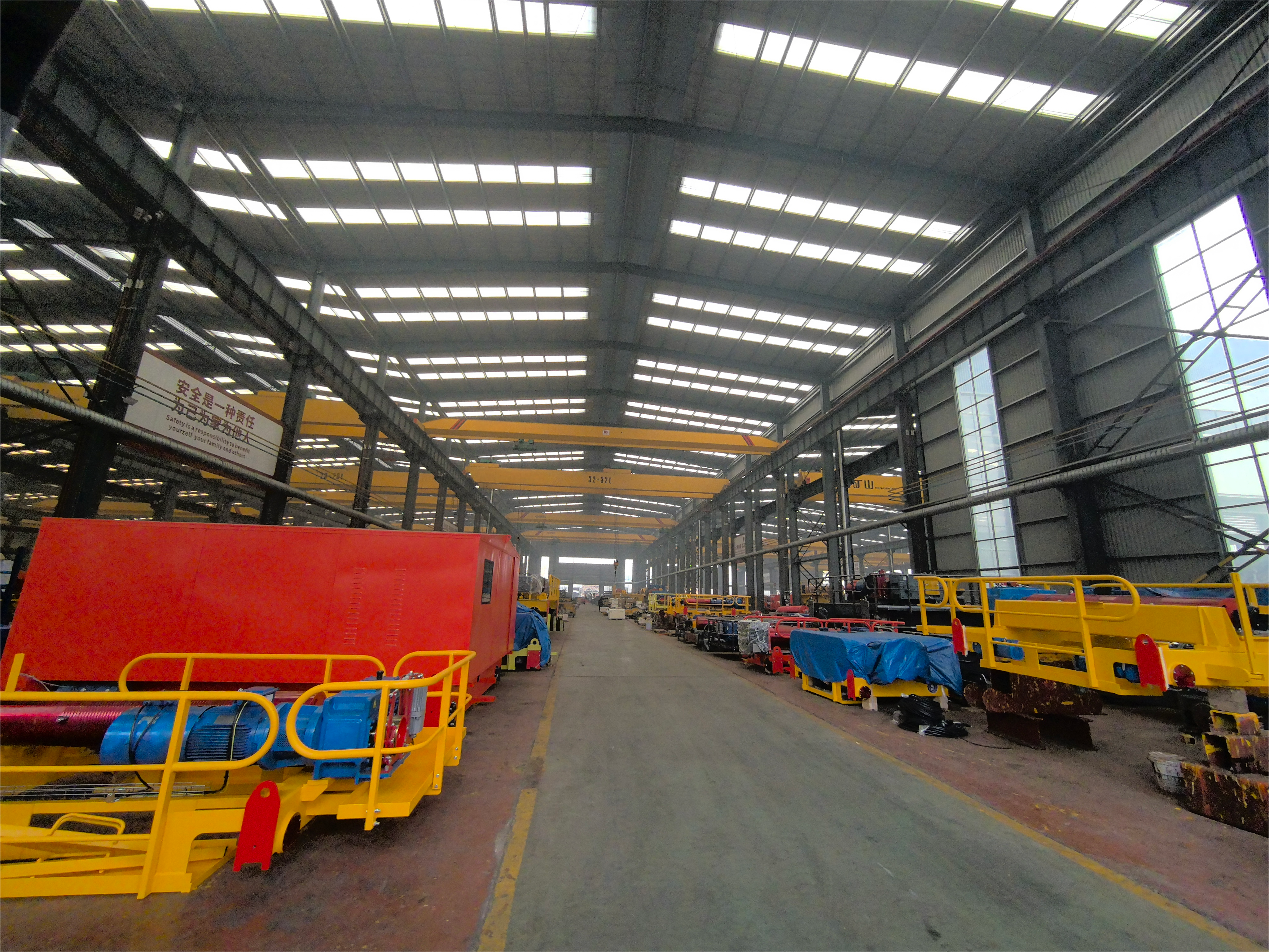 electric overhead travelling crane