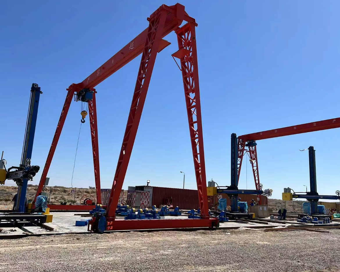 gantry crane and hoist