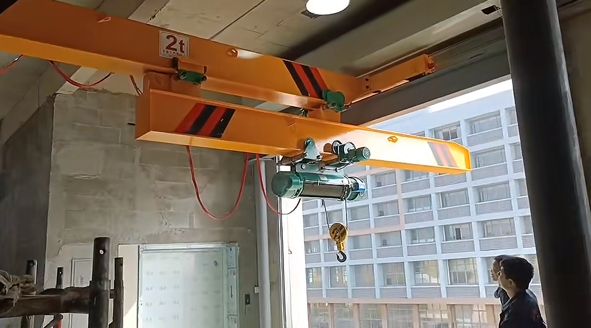 telescopic crane
