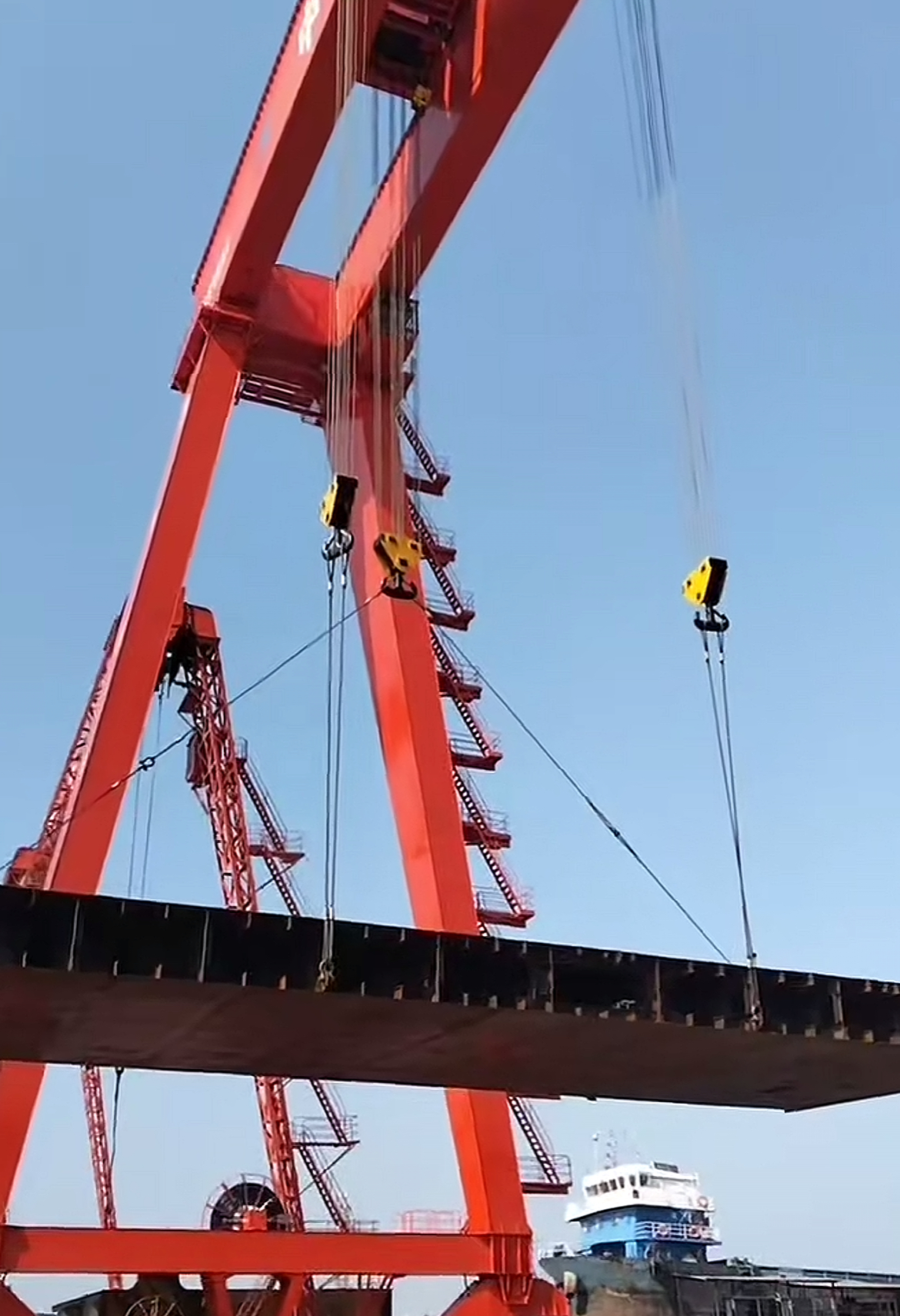 ME Shipbuilding Gantry Crane