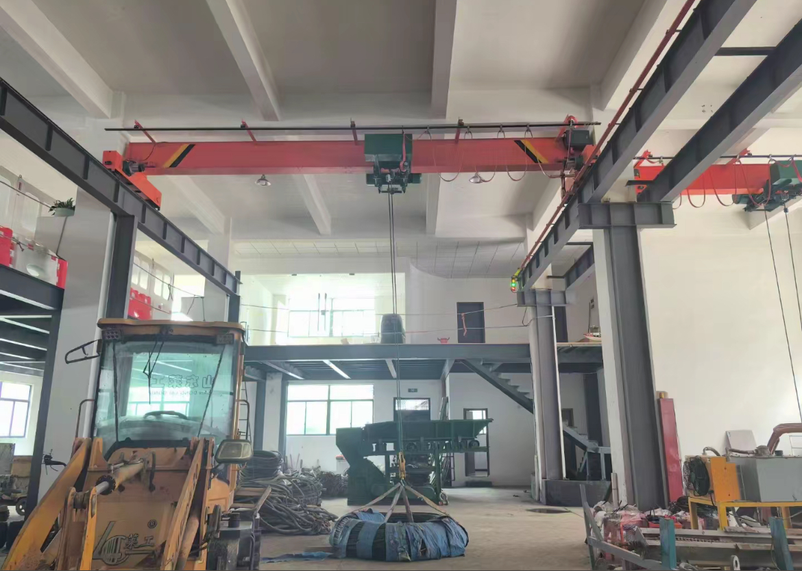 single-beam crane