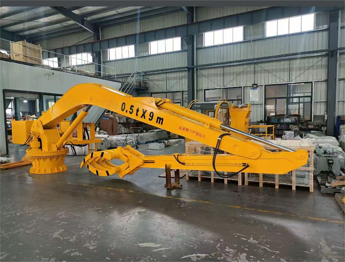 marine grab crane