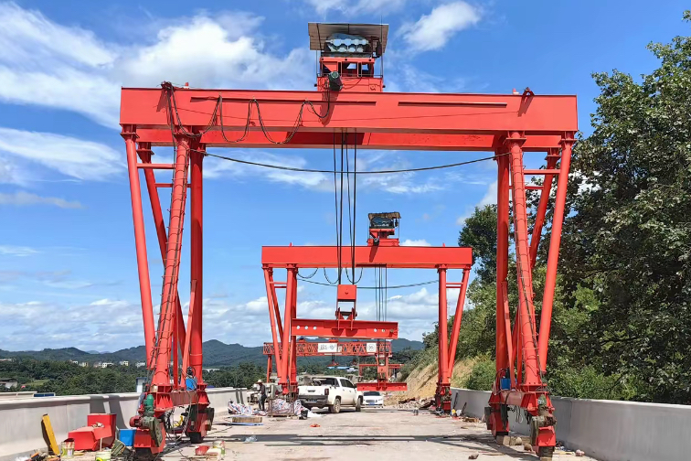 MBH rubber-tired gantry crane