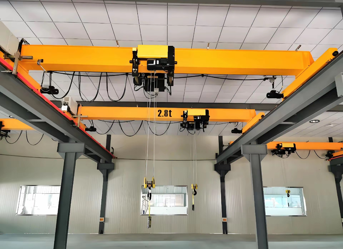 Pemecahan Masalah Komprehensif untuk Crane Overhead Girder Tunggal: Mengatasi Kegagalan Kebisingan, Getaran & Sakelar Batas