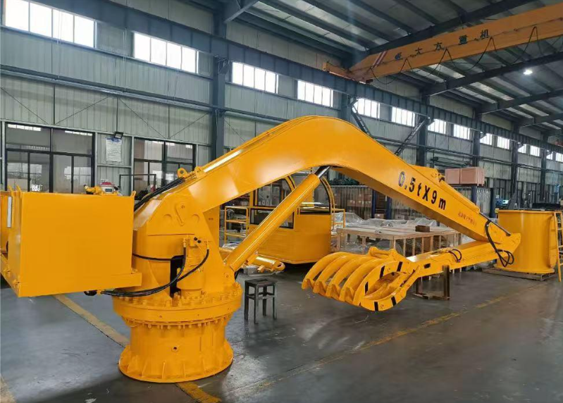 marine grab crane